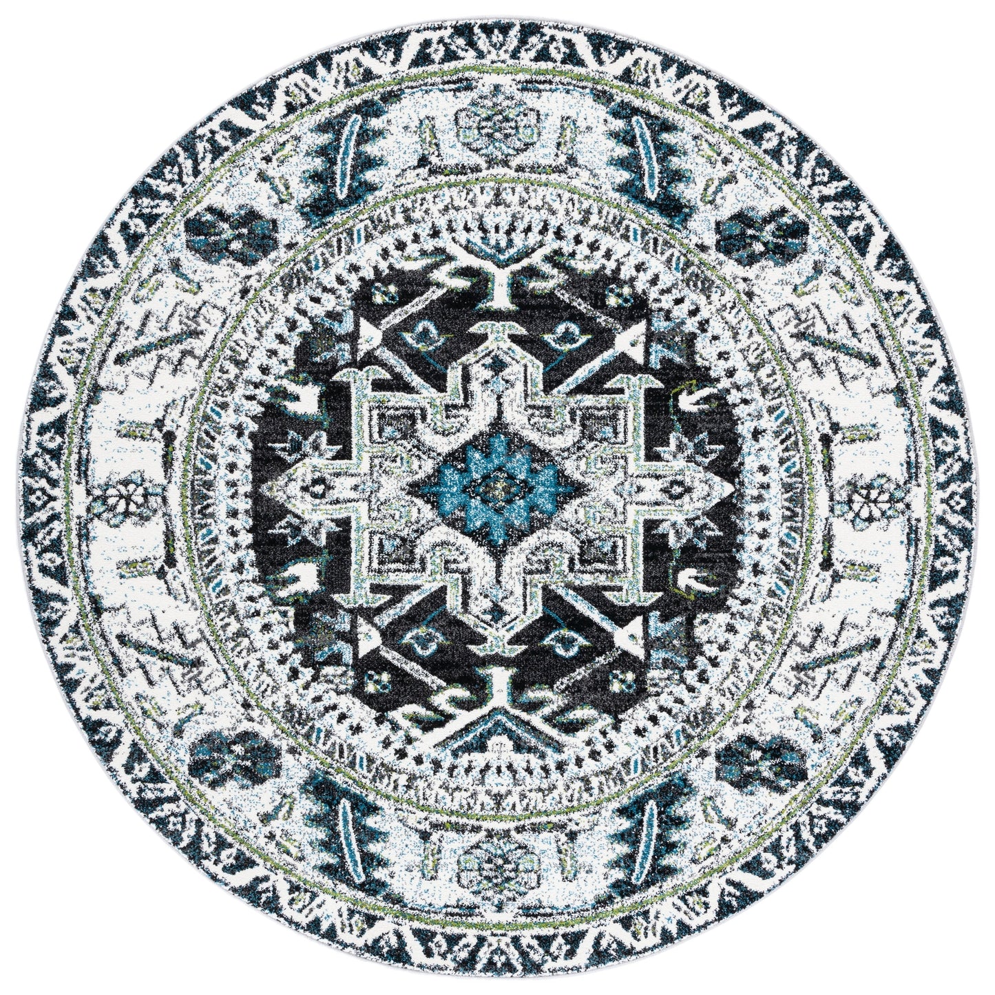 SAFAVIEH Vintage Hamadan Vina Oriental Rug