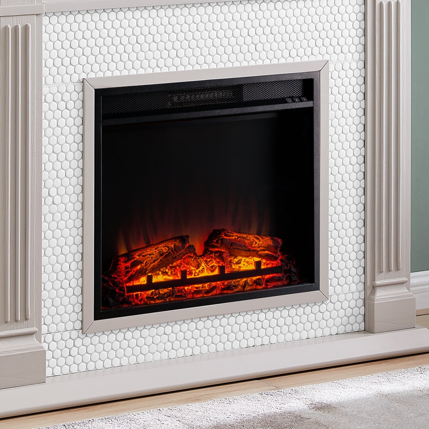 SEI Furniture 23 Base Electric Firebox Insert w/ Remote Control