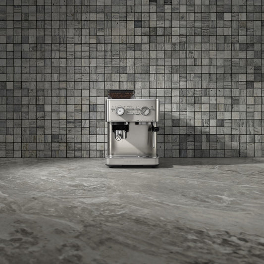 KitchenAid Semi Automatic Espresso Machine with Burr Grinder, KES6551