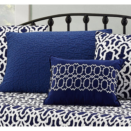 Serenta 6 Piece Cotton Blend Daybed Bedspread Coverlet Set - 75 x 39