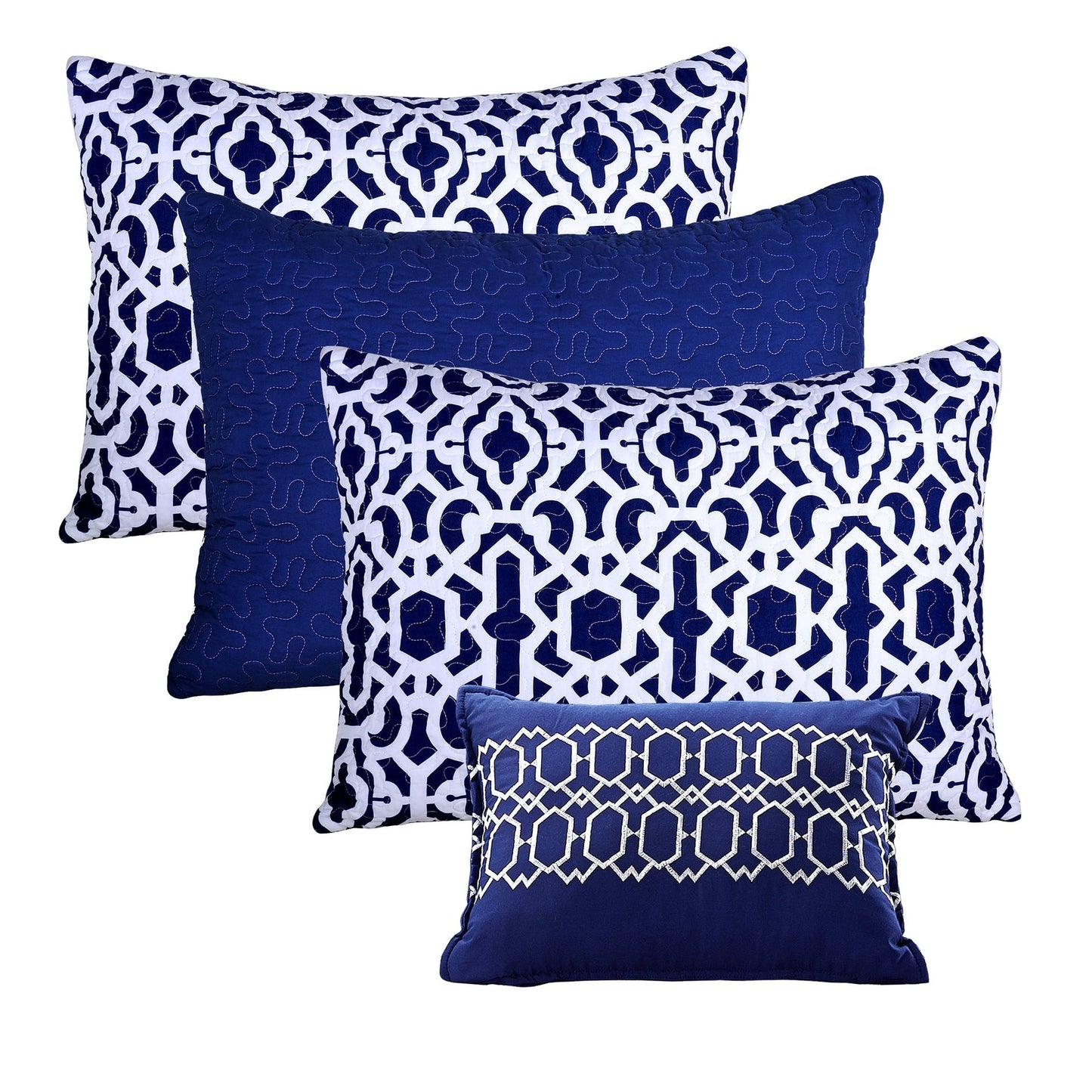 Serenta 6 Piece Cotton Blend Daybed Bedspread Coverlet Set - 75 x 39