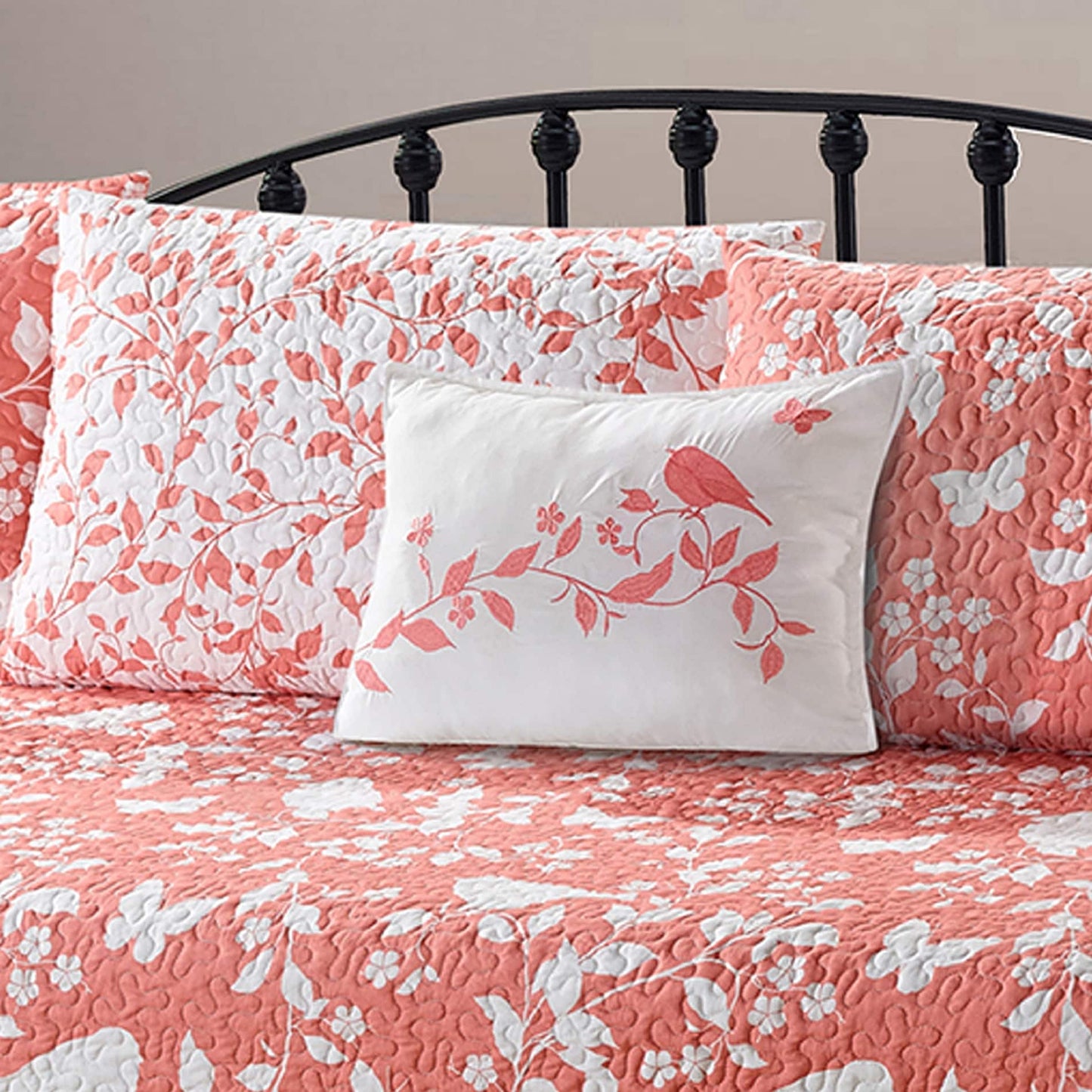 Serenta 6 Piece Cotton Blend Daybed Bedspread Coverlet Set - 75 x 39