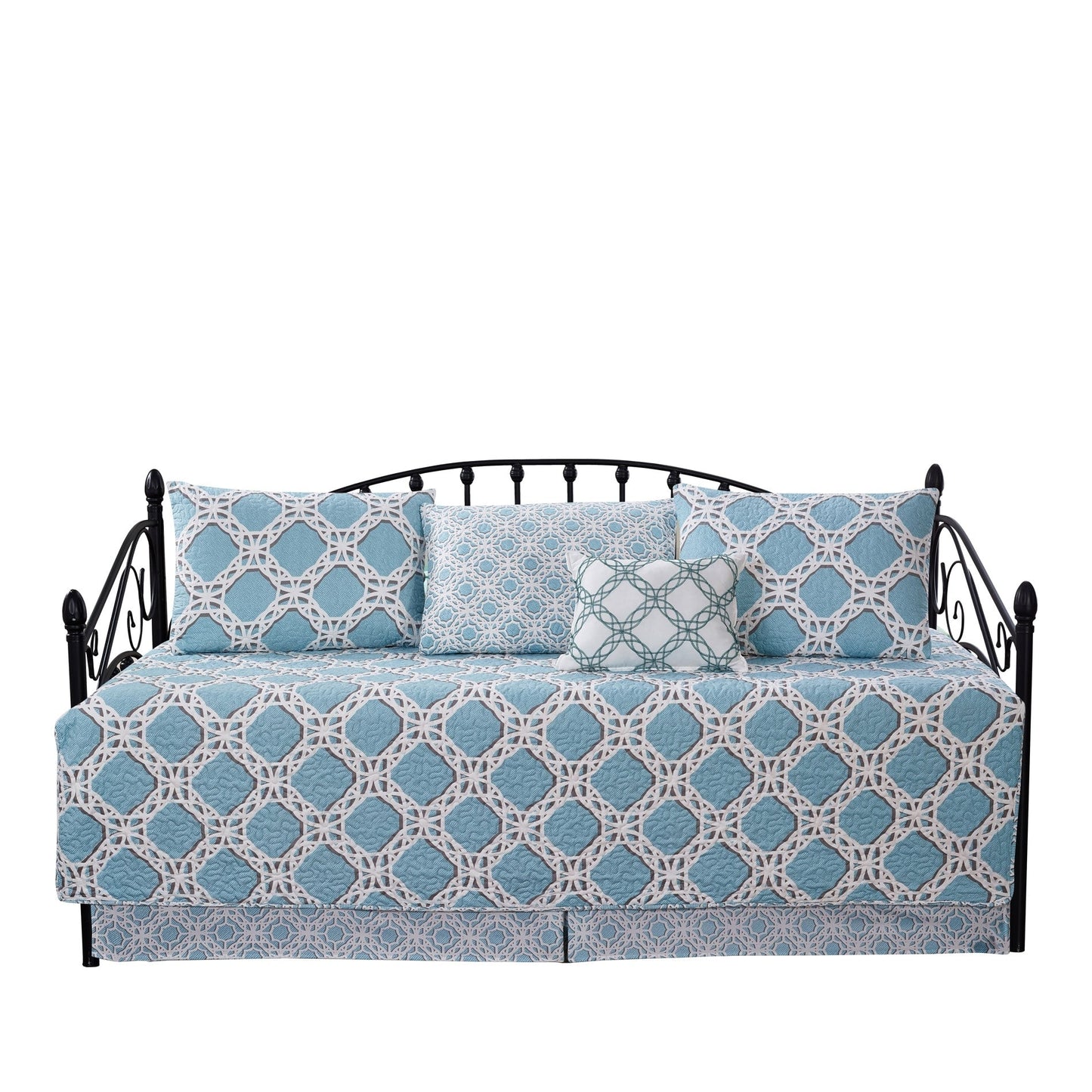 Serenta 6 Piece Cotton Blend Daybed Bedspread Coverlet Set - 75 x 39