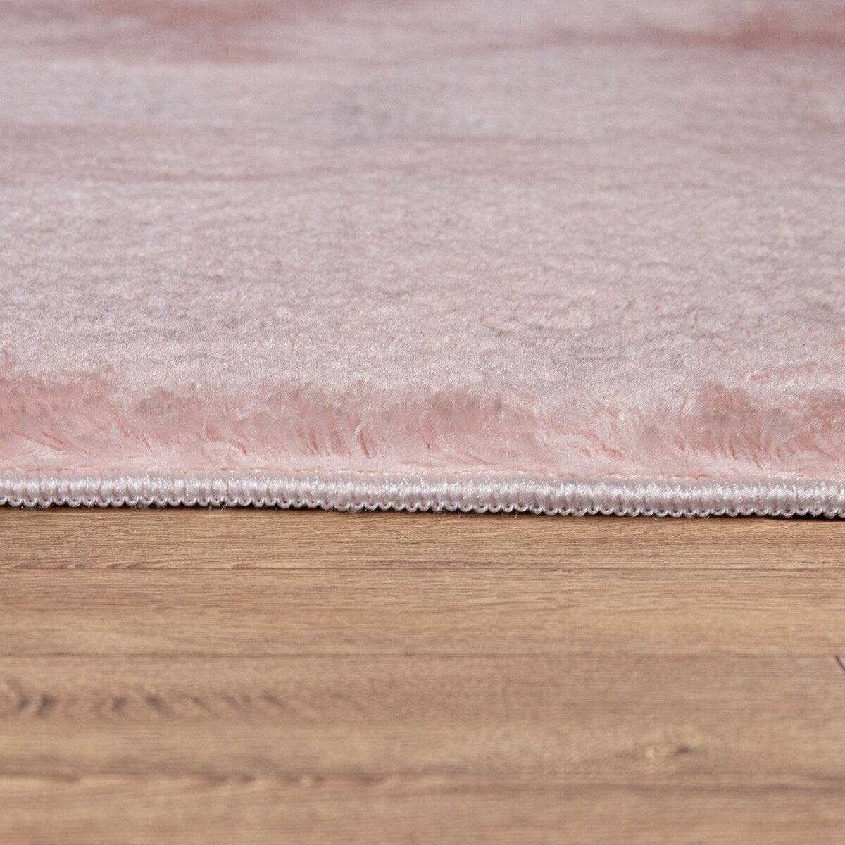 Soft Washable Area Rug with Anti-Slip Backing in solid Colors