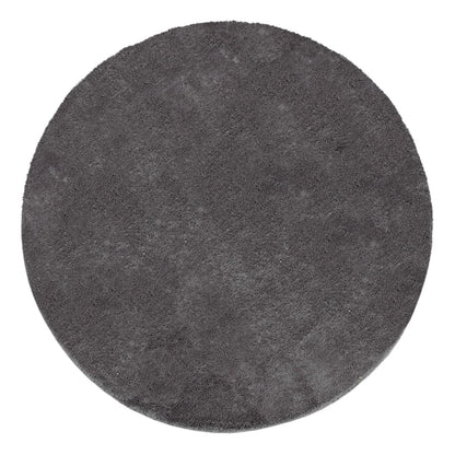 Soft Washable Area Rug with Anti-Slip Backing in solid Colors