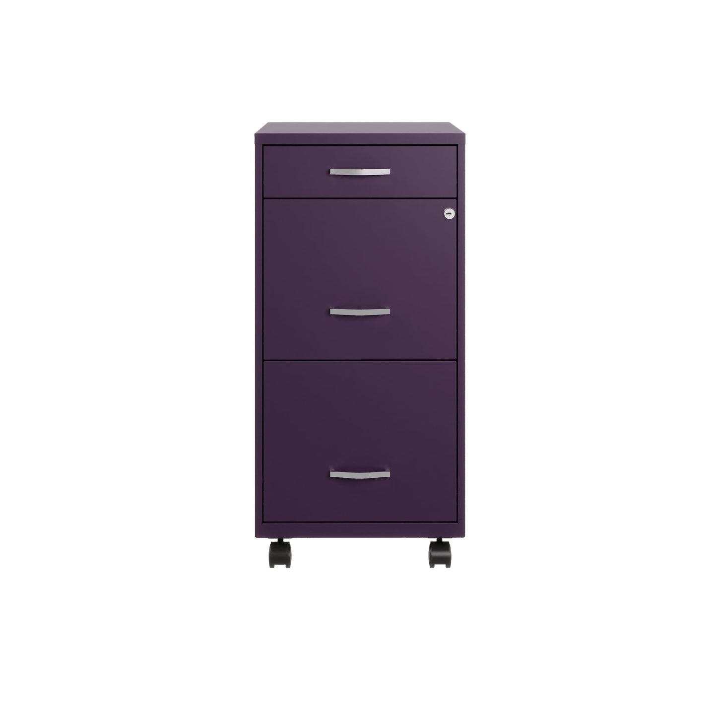 Space Solutions 18 Deep 3 Drawer Metal File Cabinet