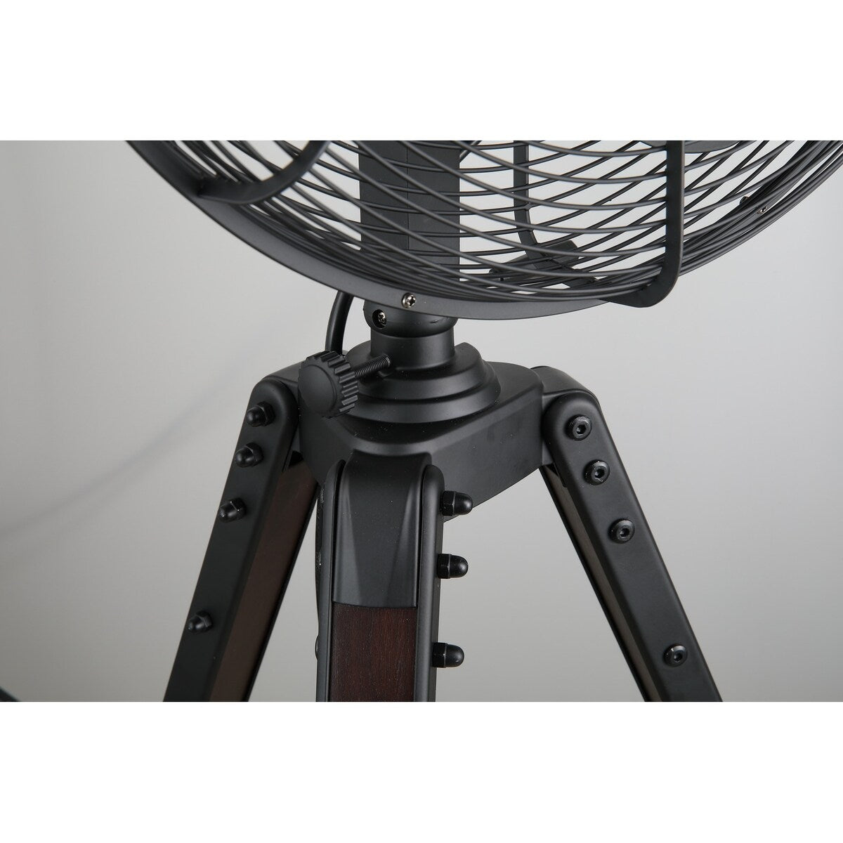 Star Fans Star Tripod 16-inch Stand Fan with Wooden Legs