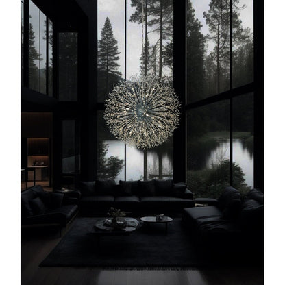 Starburst Chandelier 47 Wide Crystal Lighting Fixture