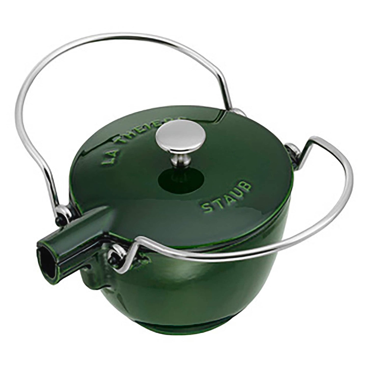 STAUB Cast Iron 1-qt Round Tea Kettle