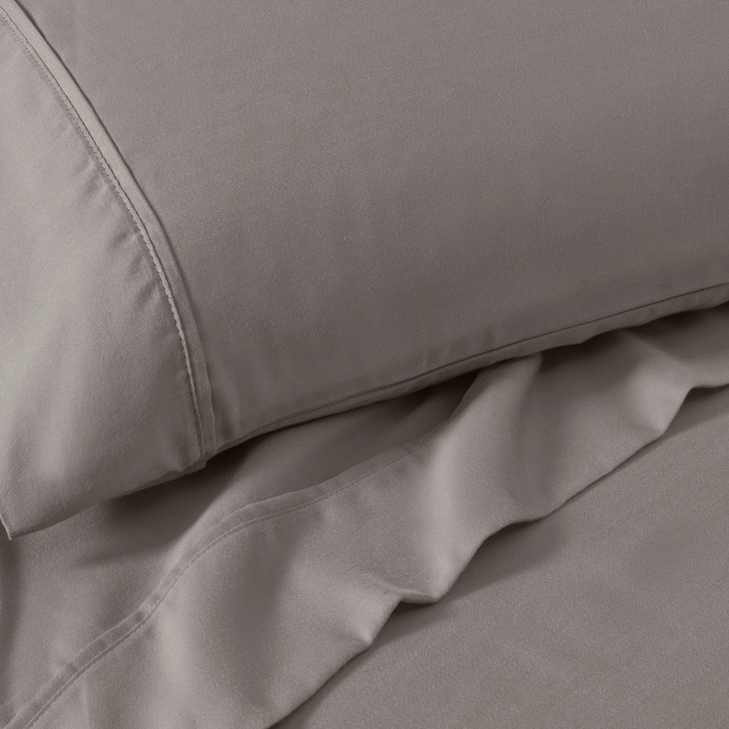 Superior Cotton Blend 1200 Thread Count Solid Deep Pocket Bed Sheet Set