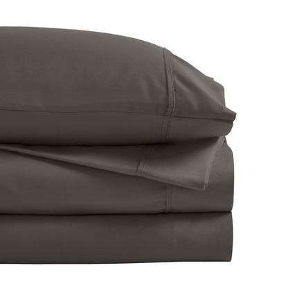 Superior Cotton Blend 1200 Thread Count Solid Deep Pocket Bed Sheet Set
