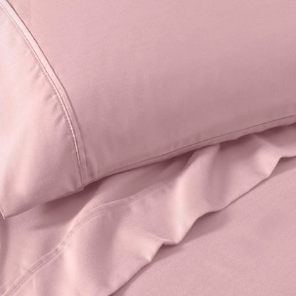 Superior Cotton Blend 1200 Thread Count Solid Deep Pocket Bed Sheet Set