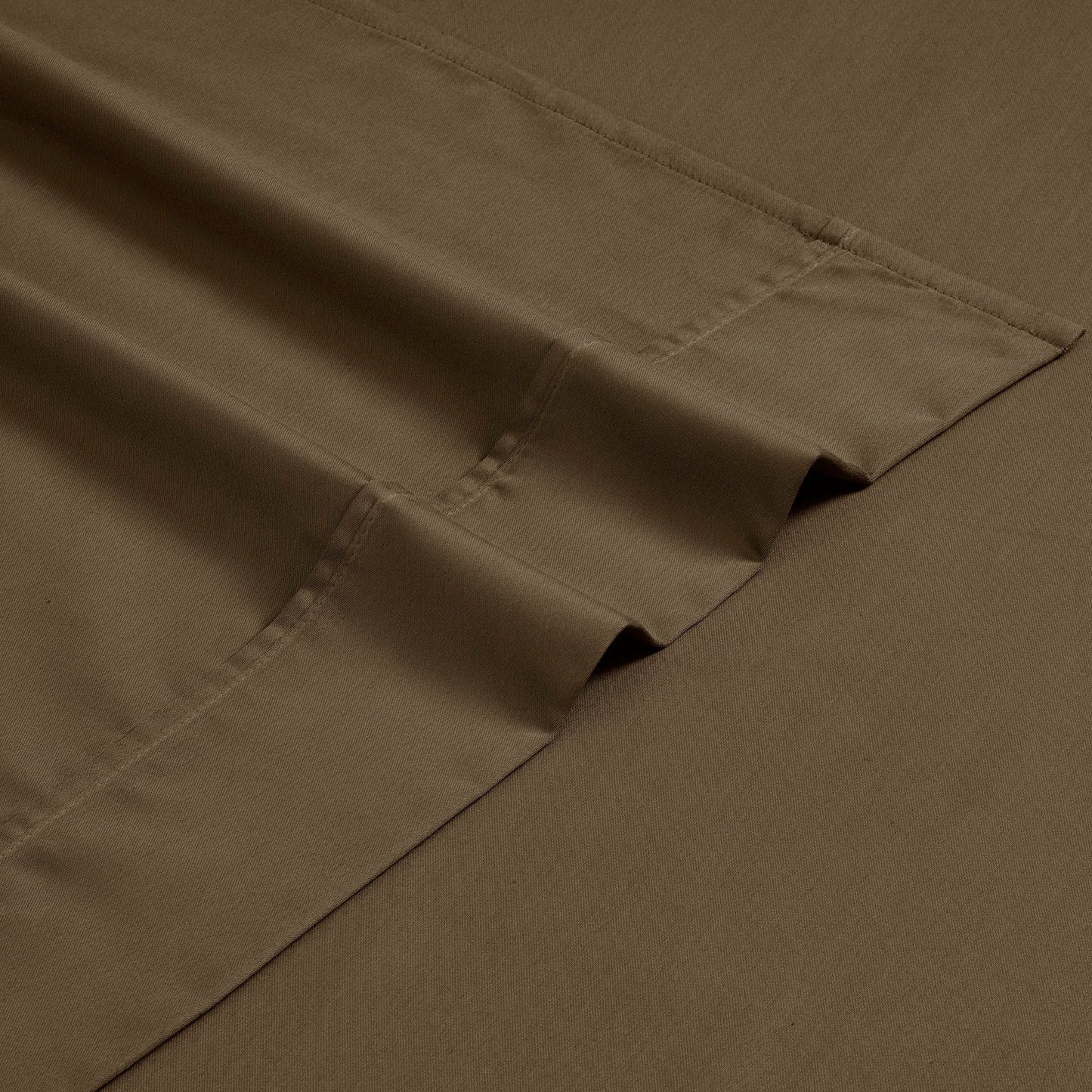 Superior Cotton Blend 1200 Thread Count Solid Deep Pocket Bed Sheet Set