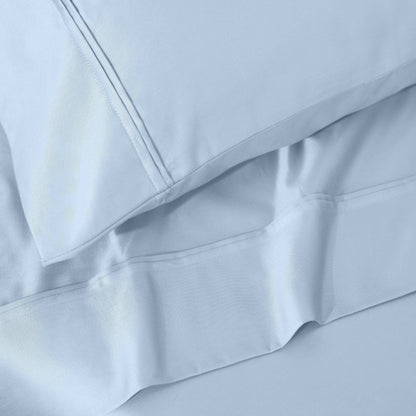 Superior Egyptian Cotton 1200 Thread Count Eco-Friendly Solid Sheet Set