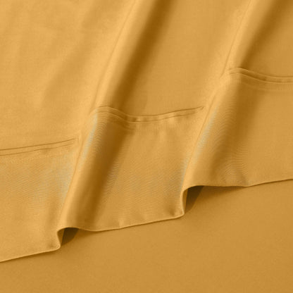 Superior Egyptian Cotton 1200 Thread Count Eco-Friendly Solid Sheet Set