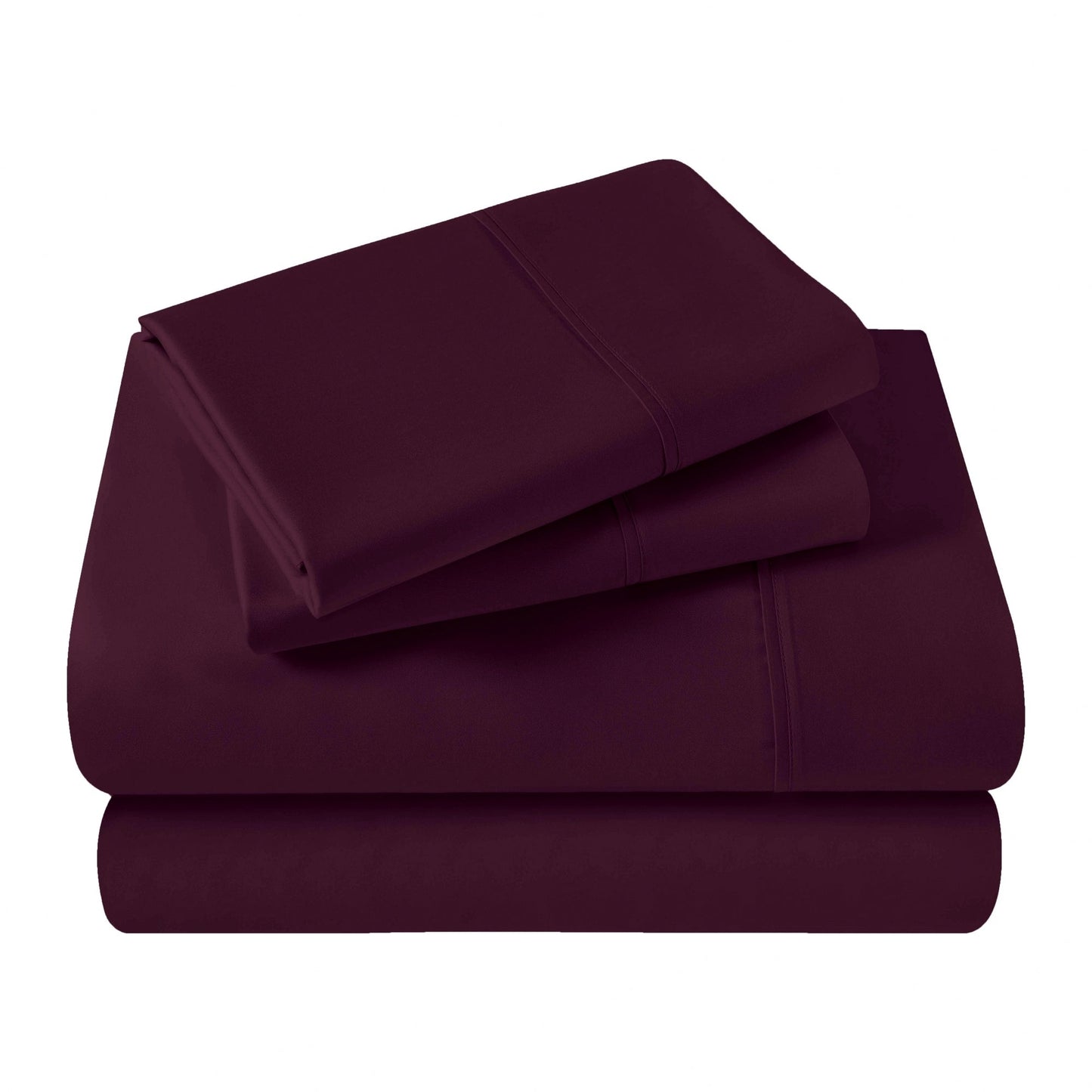 Superior Egyptian Cotton 400 Thread Count Solid Deep Pocket Bed Sheet Set