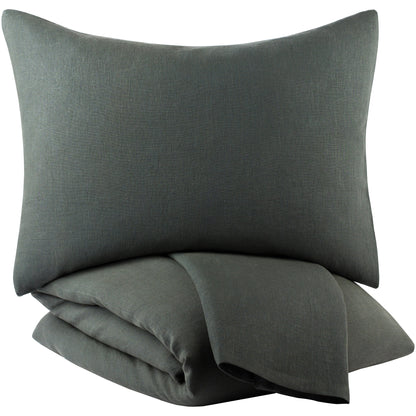 Artistic Weavers Suzzy Solid Linen Duvet Cover Set