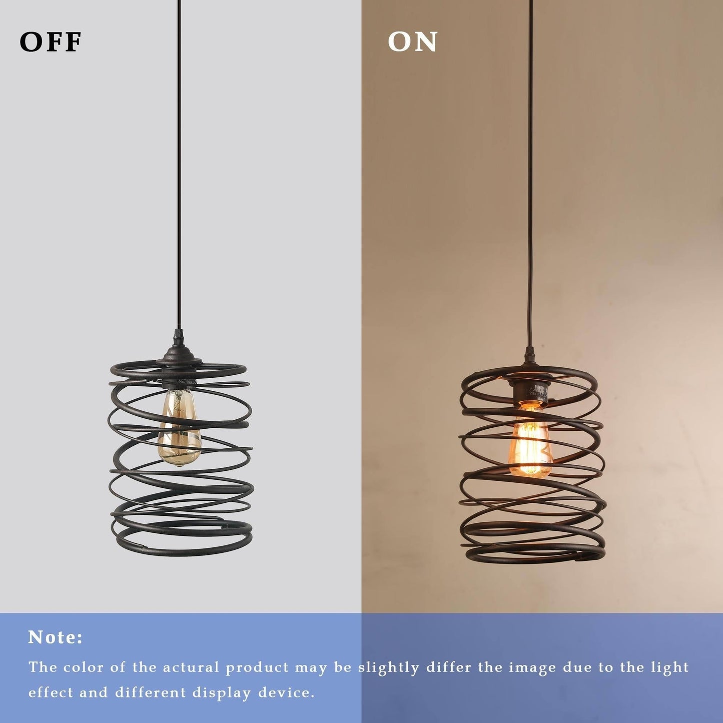 The Gray Barn Farmhouse 1-Light Pendant Light for the Kitchen Island Dining Room