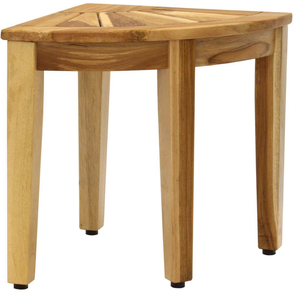 The Original Kai Corner Teak Shower Bench