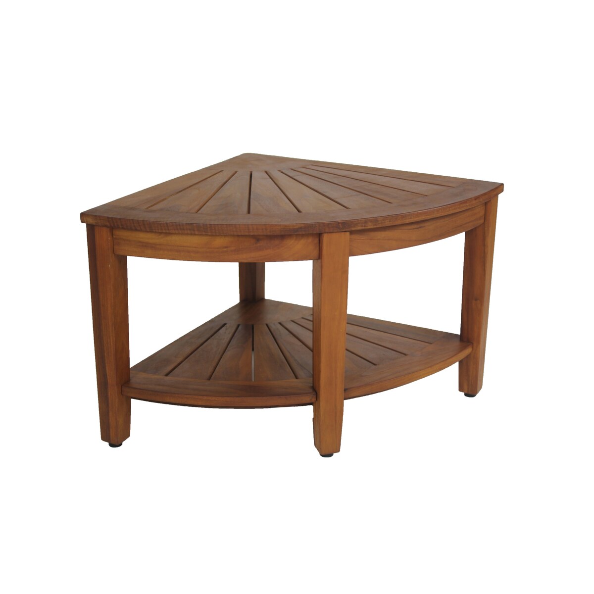 The Original Kai Corner Teak Shower Bench