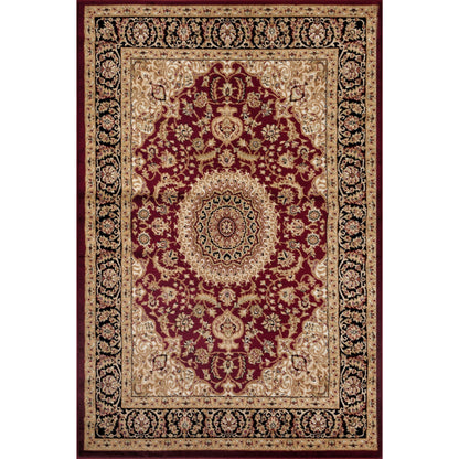 World Rug Gallery Traditional Oriental Medallion Area Rug