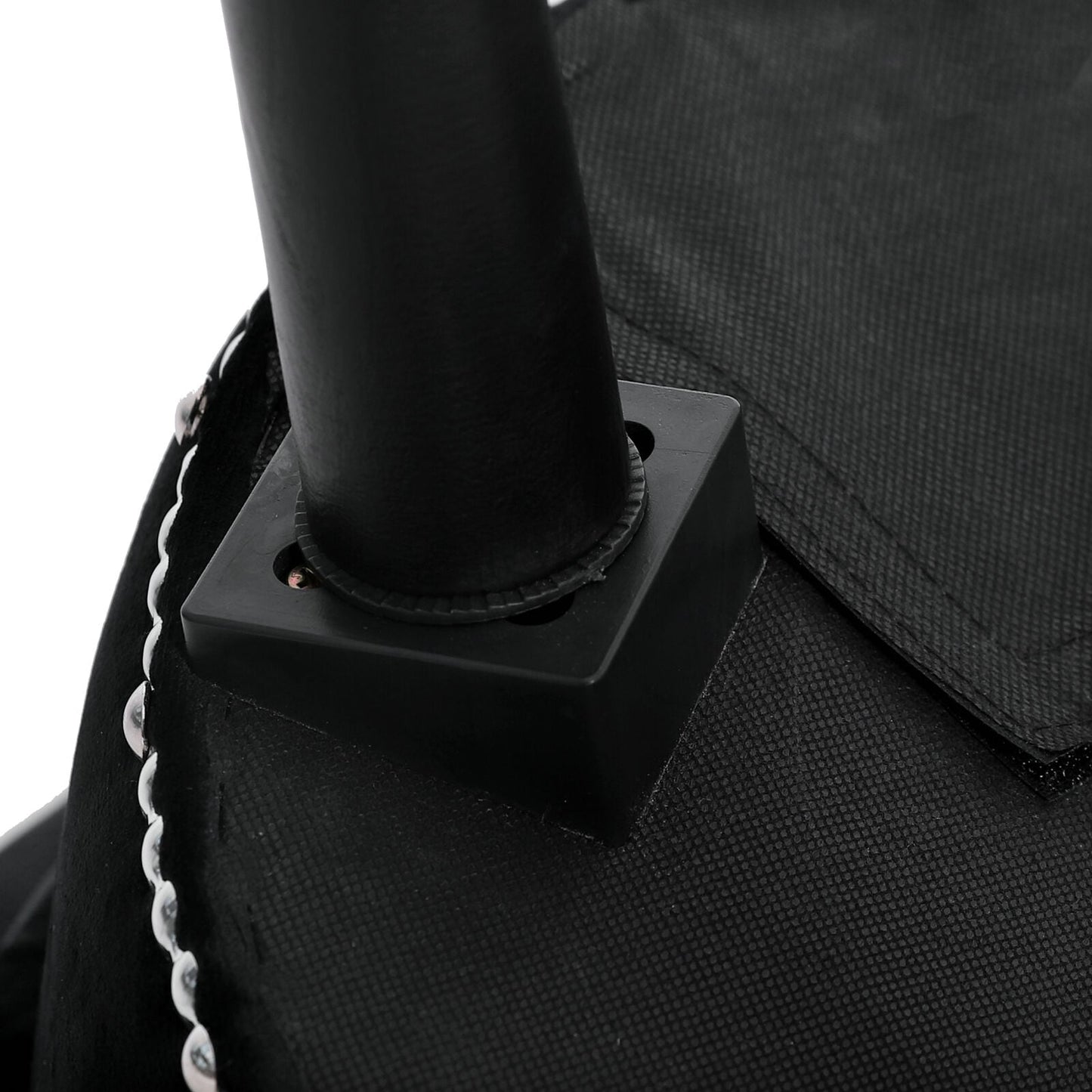 VEIKOUS Makeup Vanity Stool Chair with Low Back and Wood Legs-17.3 x 15.7 x 25.1