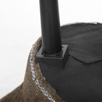 VEIKOUS Makeup Vanity Stool Chair with Low Back and Wood Legs-17.3 x 15.7 x 25.1