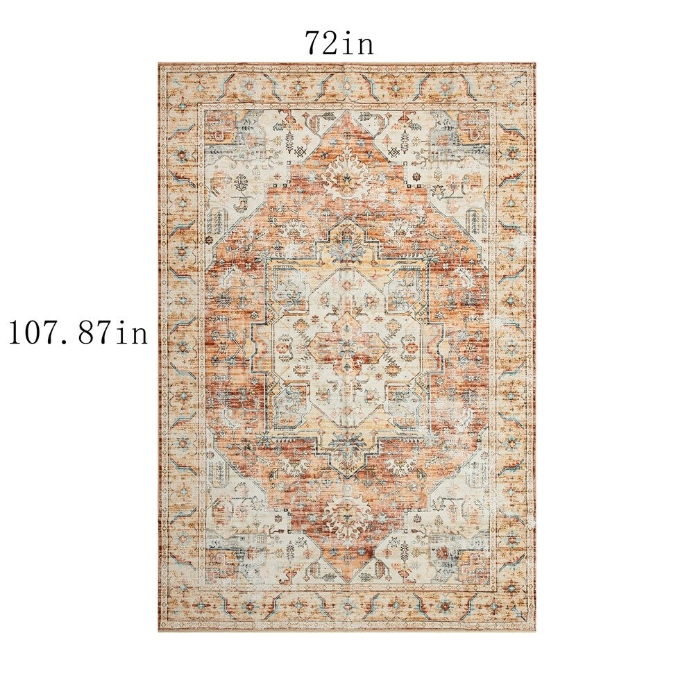 Vintage Modern Abstract Area Rug