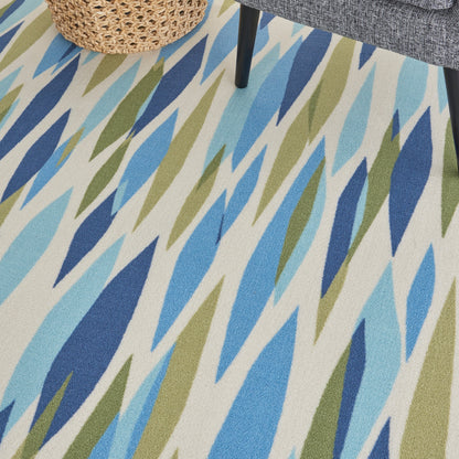 Waverly Sun N' Shade Modern Abstract Indoor Outdoor Area Rug
