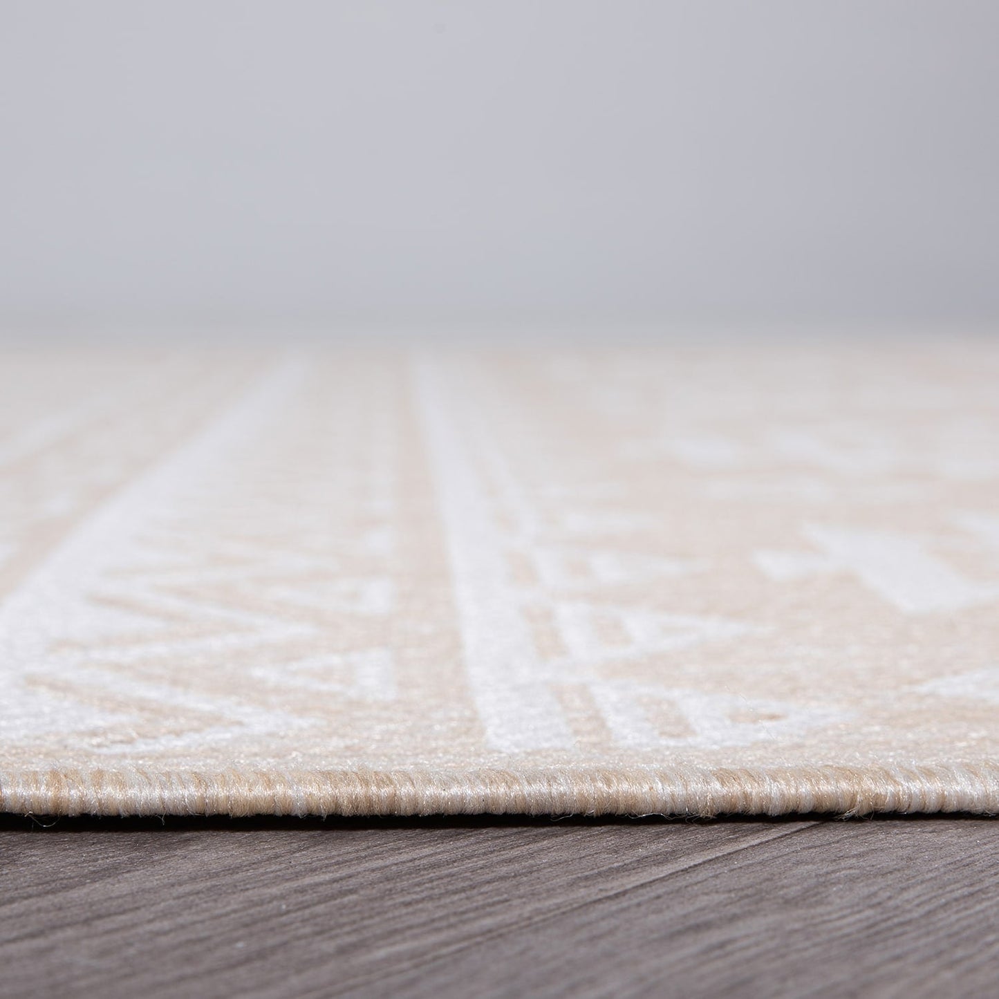 World Rug Gallery Distressed Geometric Bohemian Textured Flat Weave Indoor/Outdoor Area Rug