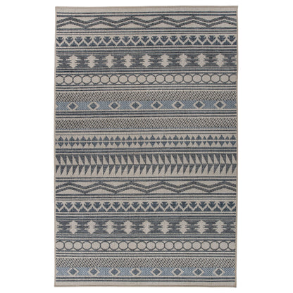 World Rug Gallery Modern Bohemian Global Indoor/Outdoor Area Rug