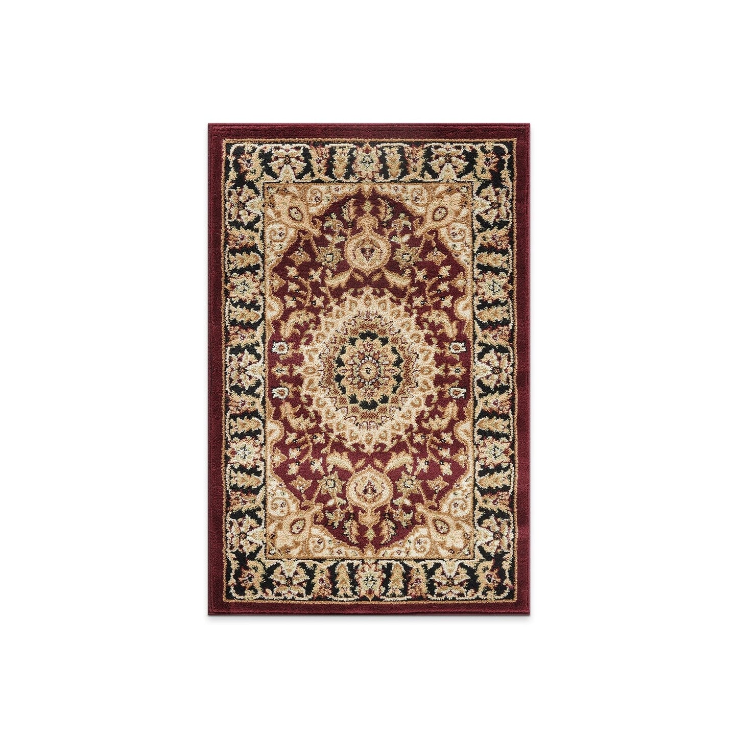 World Rug Gallery Traditional Oriental Medallion Area Rug