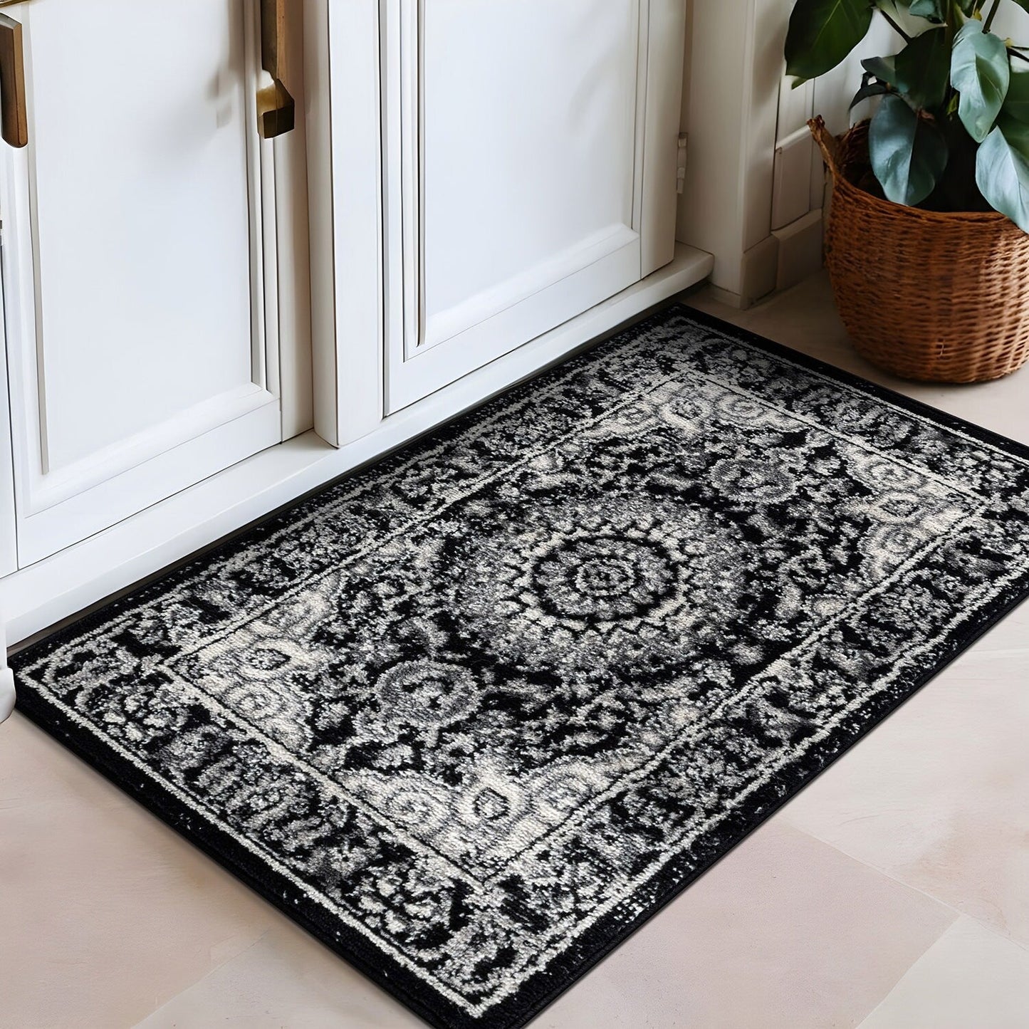 World Rug Gallery Traditional Oriental Medallion Area Rug