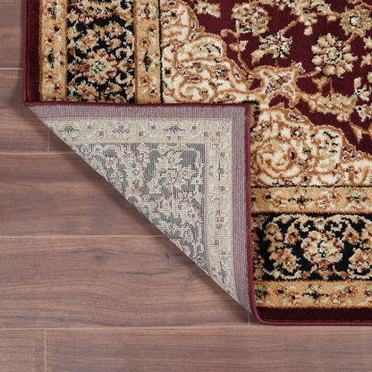 World Rug Gallery Traditional Oriental Medallion Area Rug