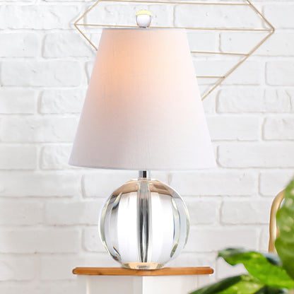 Goddard 16 Crystal Ball/Metal LED Table Lamp, By JONATHAN Y